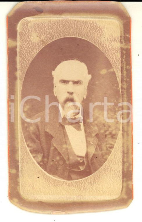1890 ca BEL ABBES (Algérie) Portrait d'un homme *Photo ALPHONSE CDV