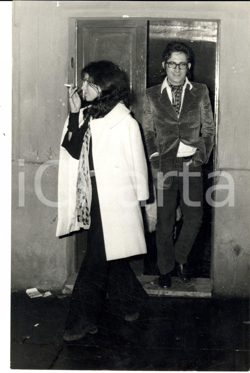 1970 CINEMA Ritratto di Renzino con la moglie *Fotografia 20x30 cm