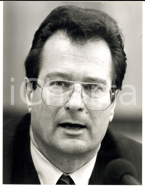 1991 BERLIN Ritratto di Klaus KINKEL ministro della GIUSTIZIA *Foto 17x22 (2)