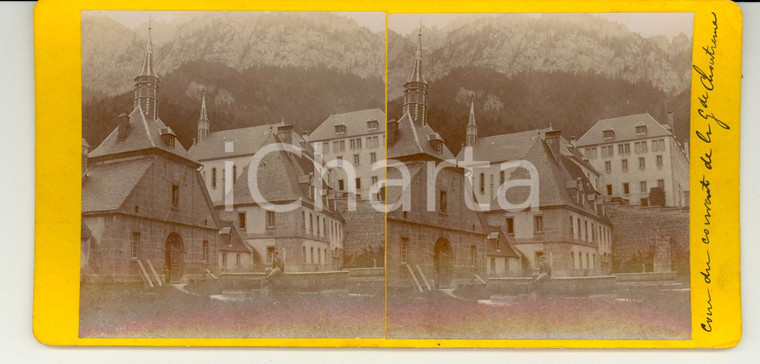 1880 SAINT-PIERRE Cour de la Grande Chartreuse ISERE