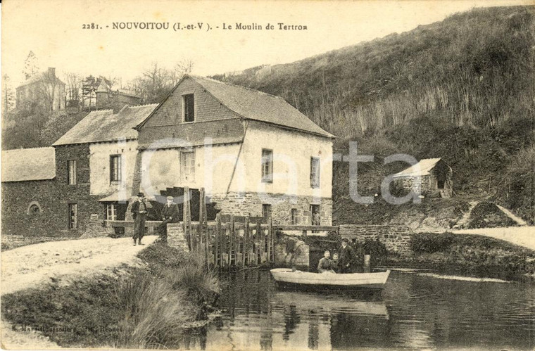 1910 NOUVOITOU (F) Le moulin de Terton FP NV