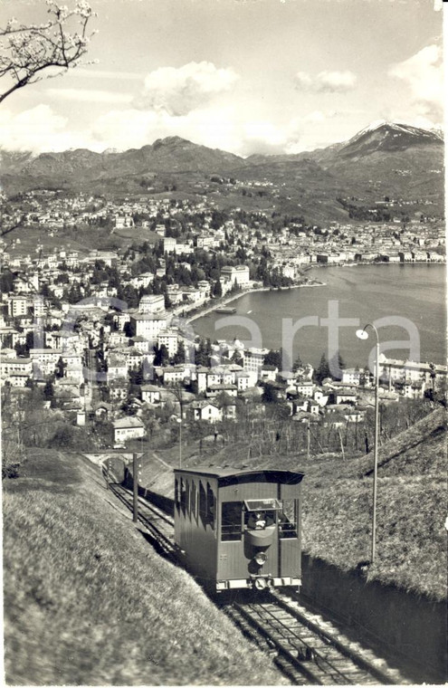 1957 PARADISO (CH) Funicolare del Monte SAN SALVATORE