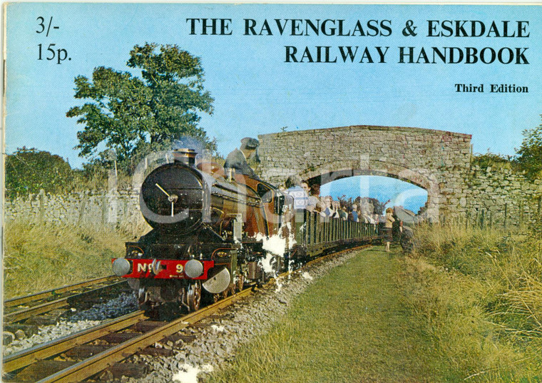 1970 ca CUMBRIA (UK) Ravenglass & Eskdale Railway Handbook * Copert. danneggiata