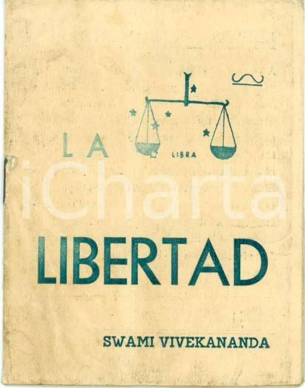 1940 ca Swami VIVEKANANDA La Libertad INTONSO