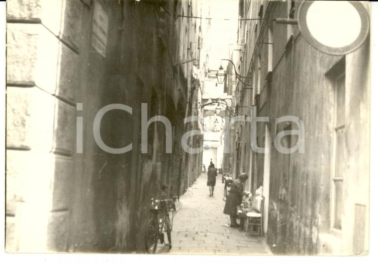 1950 SAVONA Veduta di via della MANDORLA *Foto