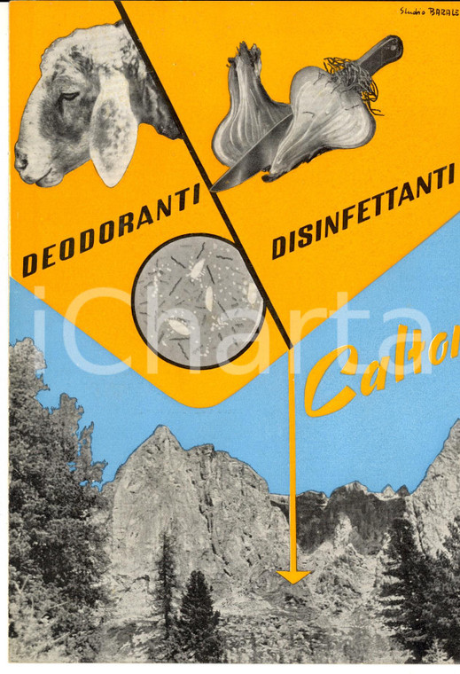 1950 TORINO CALTONFORM Deodoranti INDUSTRIAL AZK *Pubblicitario