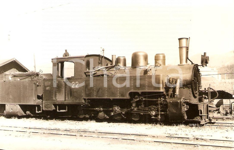 1970 ca AUSTRIA Salzkammergut lockalbahn SKGLB Locomotiva 22 r GRIEBL *Cartolina