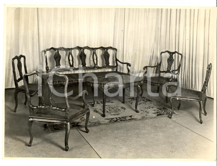 1950 ca SEVESO Mobili Fratelli BARNI Arredamento salotto *Foto MODERNARIATO