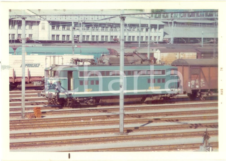 1974 FRANCE Ferrovia SNCF Locomotiva BB-20207 *Fotografia