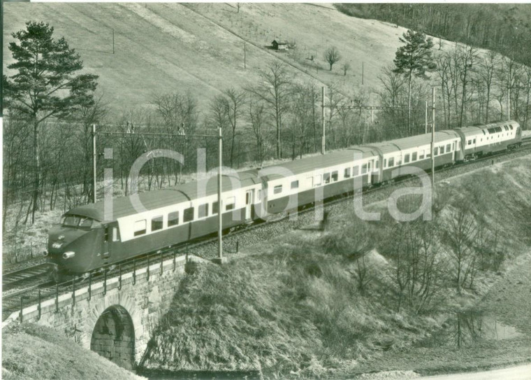 1980 ca SVIZZERA Trans-Europ-Express RAm 501, 502 *Fotografia seriale