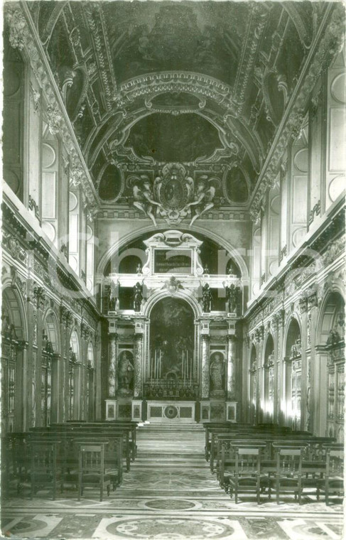 1956 CHATEAU DE FONTAINEBLEAU Chapelle Trinité Hydrotricine Unguento *Cartolina