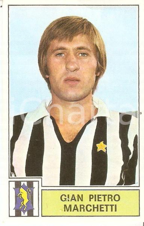 PANINI - CALCIATORI 1971 - 1972 Figurina Gian Pietro MARCHETTI Serie A JUVENTUS