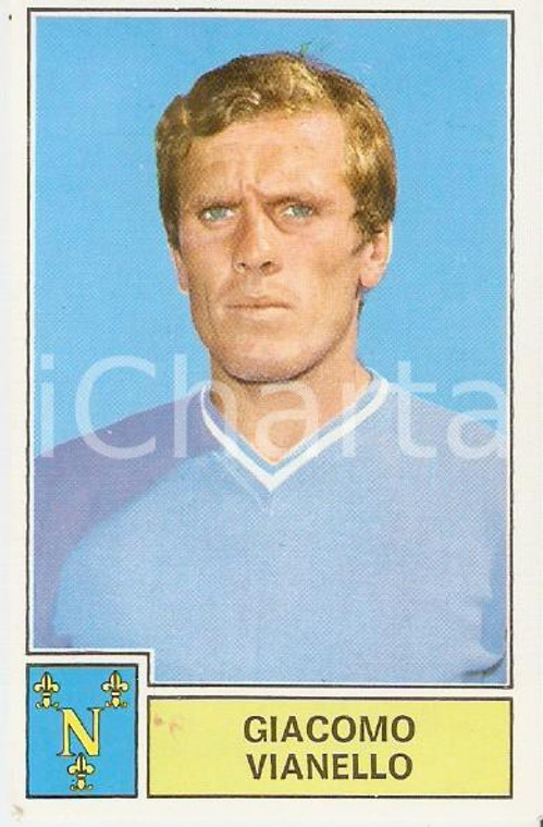 PANINI - CALCIATORI 1971 - 1972 Figurina Giacomo VIANELLO Serie A NAPOLI (5)