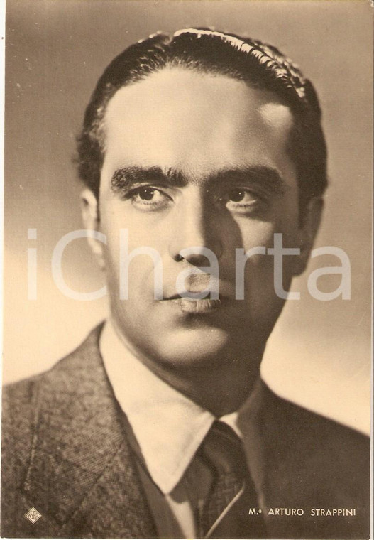 1940 ca MUSICA Maestro Arturo STRAPPINI *Fotografia seriale ASER