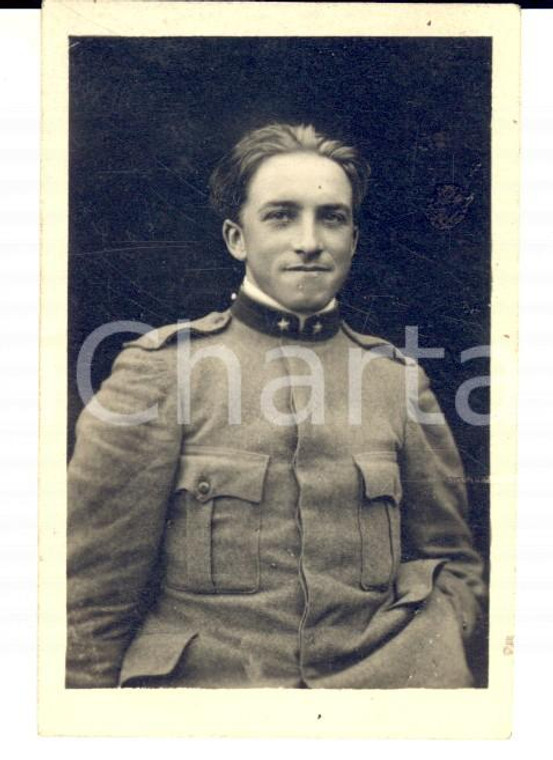 1920 ca REGIO ESERCITO Giovane fficiale di fanteria *Fotografia 6x8 cm