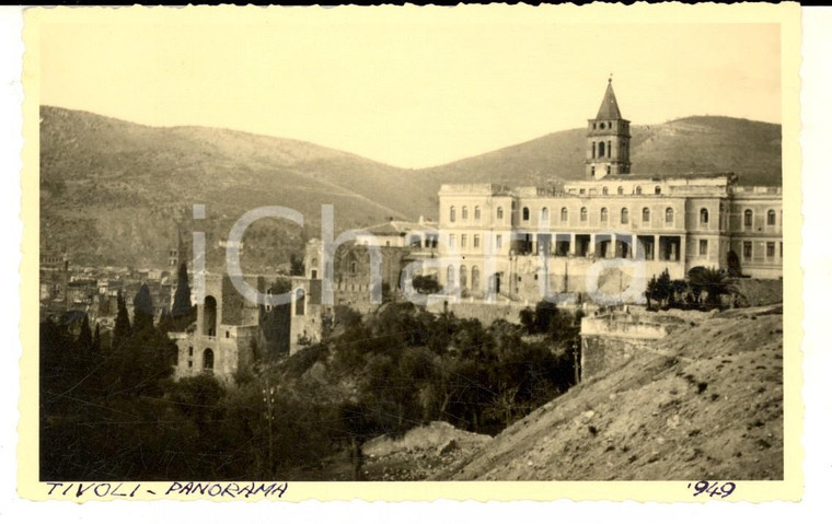 1949 TIVOLI (RM) Panorama della città dall'alto *Fotografia VINTAGE 13x9 cm