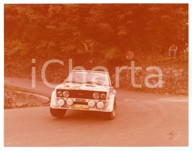 1980 RALLY ISOLA D'ELBA Tonino TOGNANA Sergio CRESTO Fiat 131 ABARTH *Foto