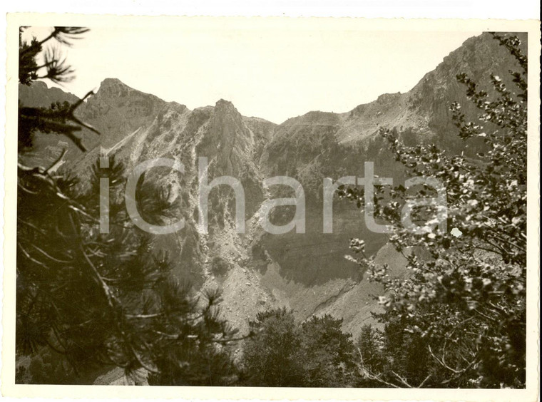 1940 ca KOSOVO / ALBANIA Veduta del Passo di VALBONA - Foto 18x13 cm