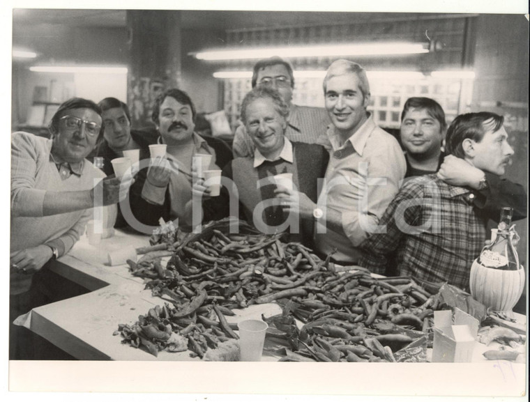 1990 ca GENOVA Sagra popolare *Fotografia VINTAGE 24x18 cm