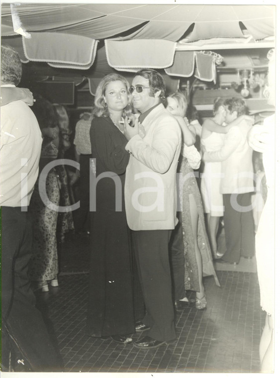 1997 GENOVA Discoteca all'aperto - Balli di coppia *Fotografia VINTAGE 18x24