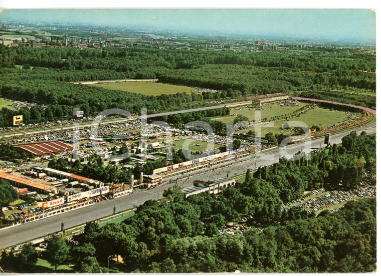 1979 AUTODROMO NAZIONALE DI MONZA Veduta panoramica *Cartolina VINTAGE FG VG