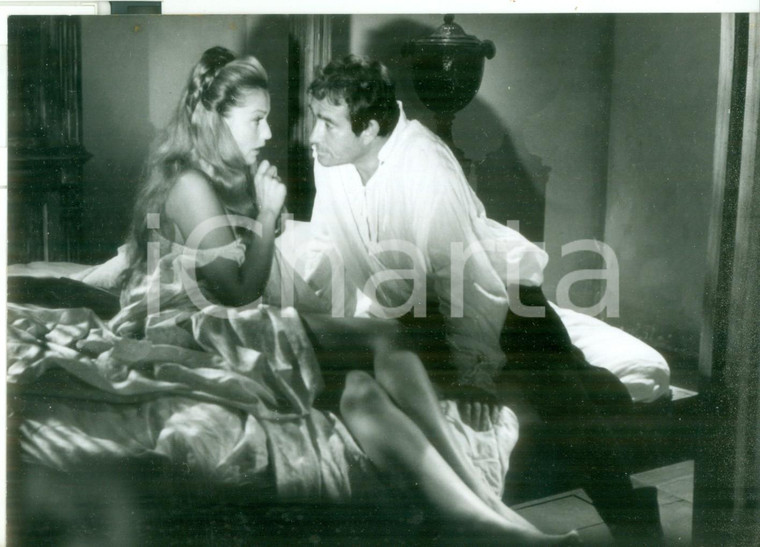 1966 ROMA Ugo TOGNAZZI e Magda KONOPKA sul set del film LE PIACEVOLI NOTTI