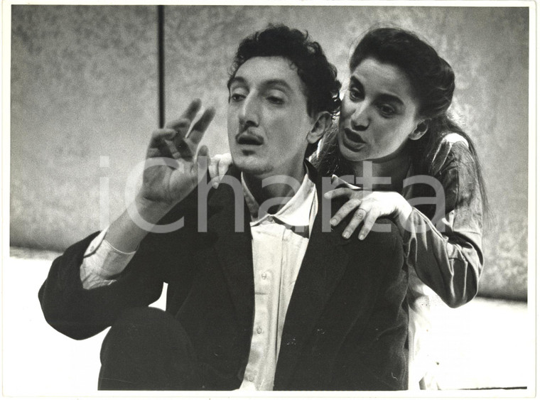1990 ITALIA TEATRO - Sandro LOMBARDI in "Il Purgatorio" Regia Federico TIEZZI