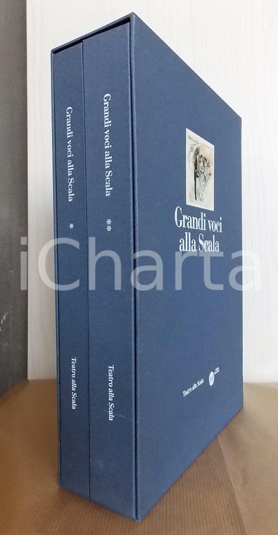 1991 MILANO AA. VV. Grandi voci alla Scala - CASSA DI RISPARMIO *2 voll. + 6 CD