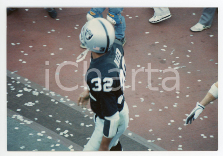 1990 LOS ANGELES - NFL Los Angeles RAIDERS #32 Marcus ALLEN *Foto 15x10 cm