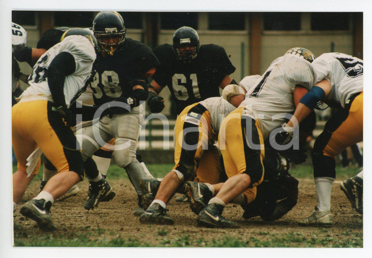 1995 CERNUSCO SUL NAVIGLIO BLACKHAWKS Cernusco GIAGUARI Torino *Foto FOOTBALL 13