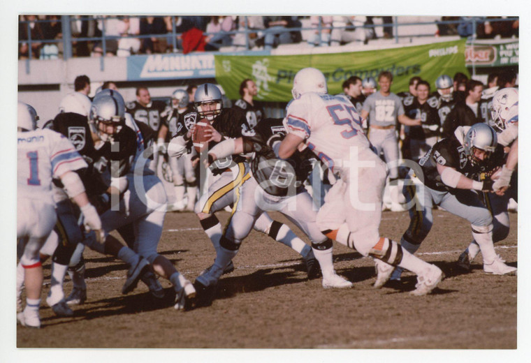 1987 MAGNAGO - FOOTBALL PHILIPS Computers FROGS Legnano vs RHINOS Milano *Foto 3