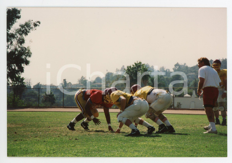 1990 GLENDALE - FOOTBALL Workout of GLENDALE College team *Foto 15x10 cm (70)