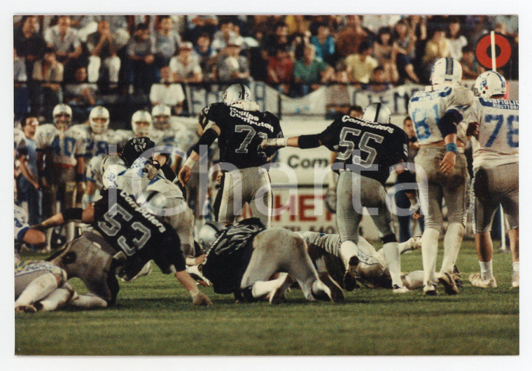 1987 LEGNANO - FOOTBALL FROGS Legnano vs WARRIORS Bologna *Foto 15x10 cm (8)