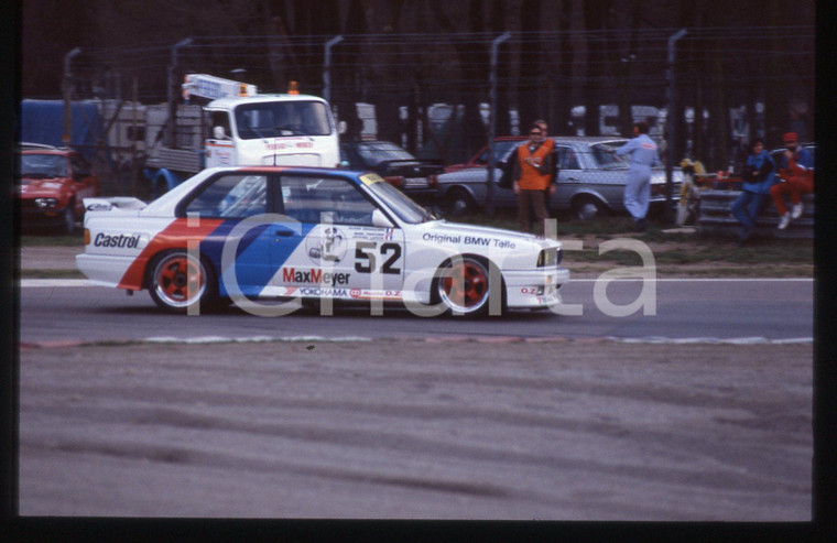 35mm vintage slide* 1990 ca AUTODROMO DI MONZA BMW M3 Bigazzi racing team (6)