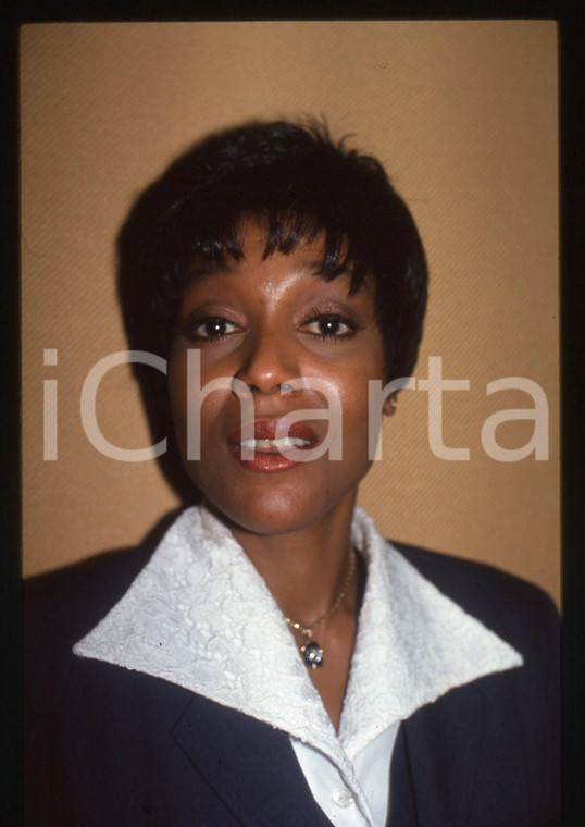 35mm vintage slide* 1980 ca MUSICA Amii STEWART - Ritratto della cantante (43)