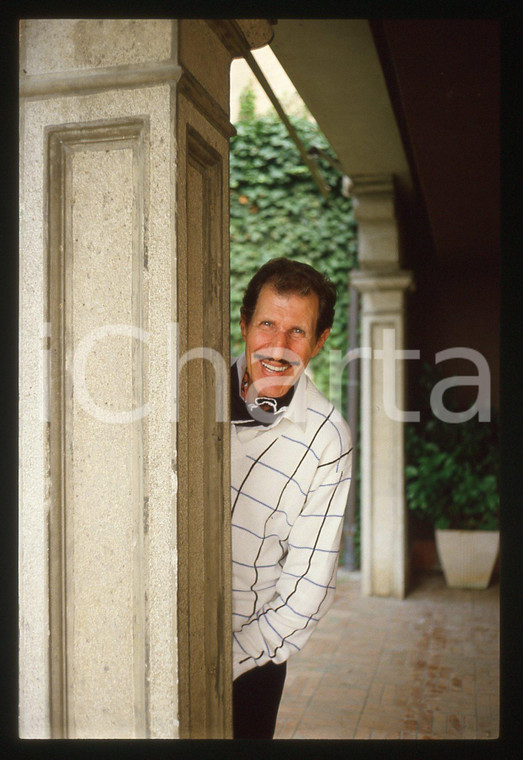 35mm vintage slide* 1986 VENEZIA LIDO Ciccio INGRASSIA - Ritratto attore (7)