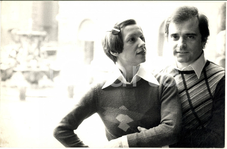 1970 ca COSTUME ITALIA I VIANELLA - Wilma GOICH Edoardo VIANELLO *Foto 30x20