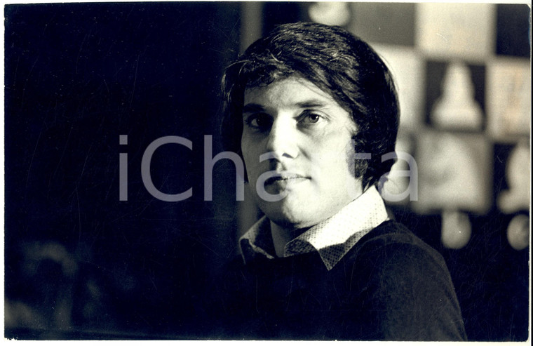 1975 MILANO Torneo Internazionale di Scacchi - Sergio MARIOTTI *Foto 30x20 cm