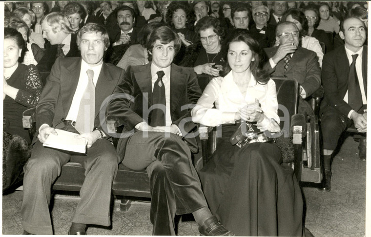 1970 ca CALCIO MILAN Romeo BENETTI e Gianni RIVERA a un evento - Foto 30x20 cm 