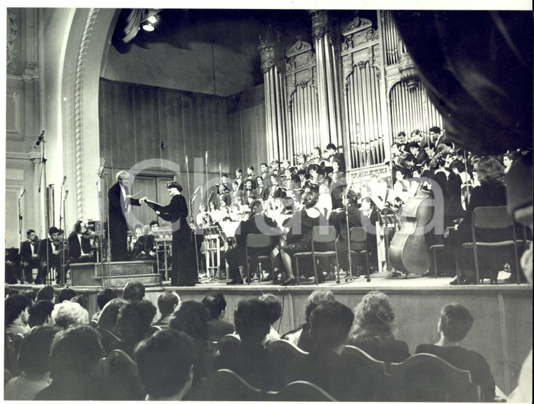 1991 MOSCOW Conservatory - Concert with Helmuth RILLING conductor - Photo 