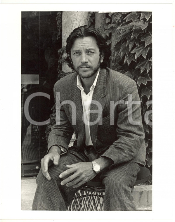 1990 ca VENEZIA Ritratto dell'attore Bernard GIRAUDEAU - Foto 20x25 cm