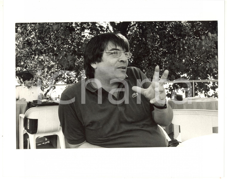 1990 ca CINEMA Ritratto del regista Silvano AGOSTI - Foto 25x20 cm