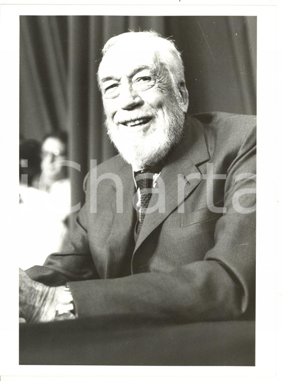 1990 ca VENEZIA - MOSTRA DEL CINEMA Ritratto del regista John HUSTON *Fotografia