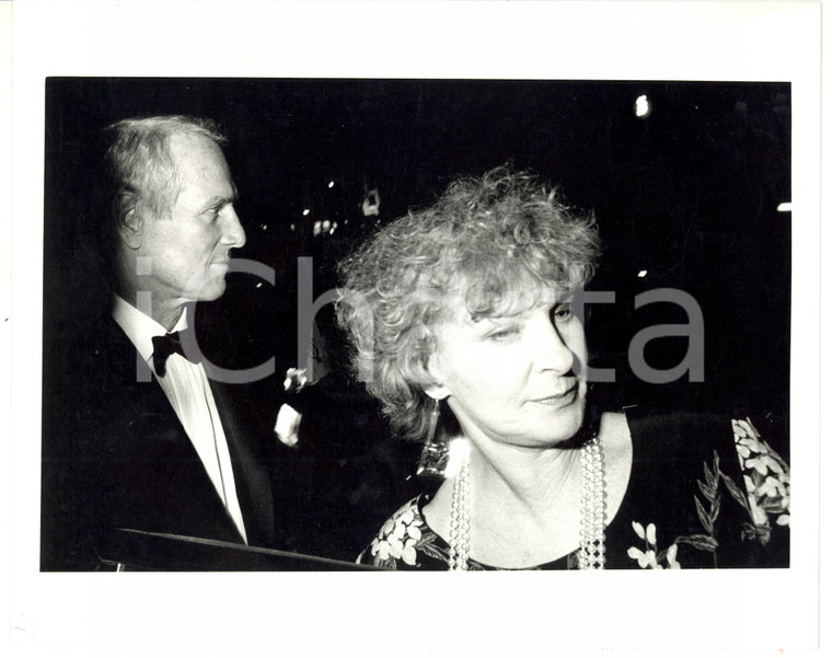 1987 CANNES - FESTIVAL DEL CINEMA Paul NEWMAN con la moglie Joanne WOODWARD 