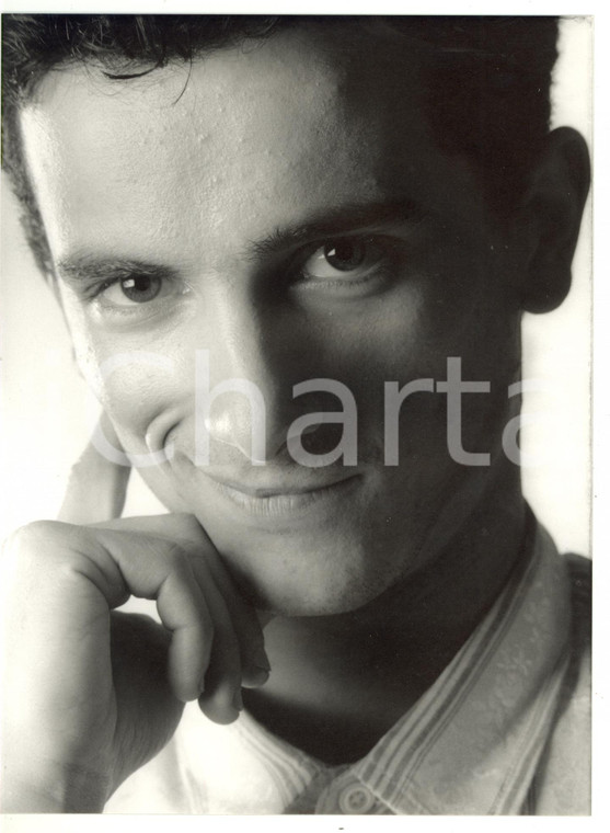 1985 ca MUSIC Ritratto del cantautore BUNGARO *Foto VINTAGE 18x24 cm