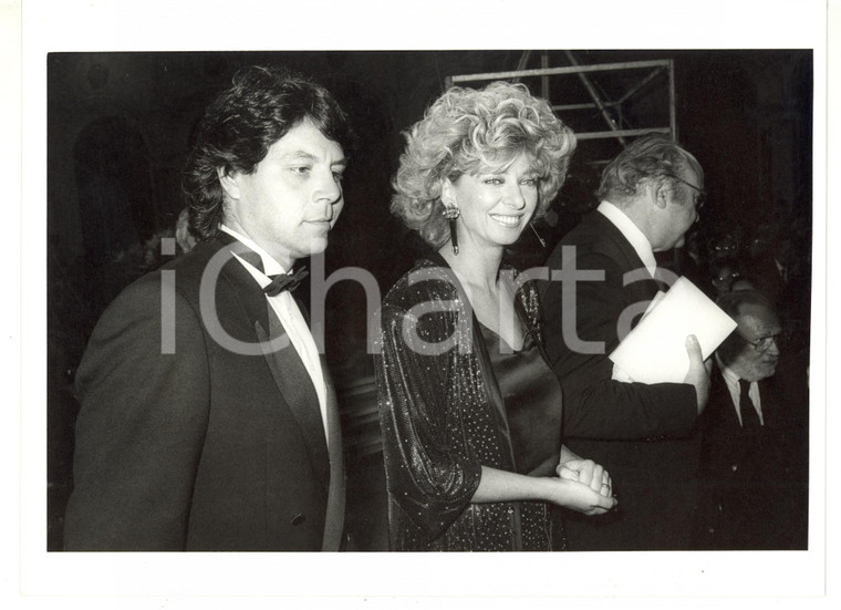 1985 VENEZIA Enrica BONACCORTI con il compagno Arnaldo DEL PIAVE - Foto 24x18