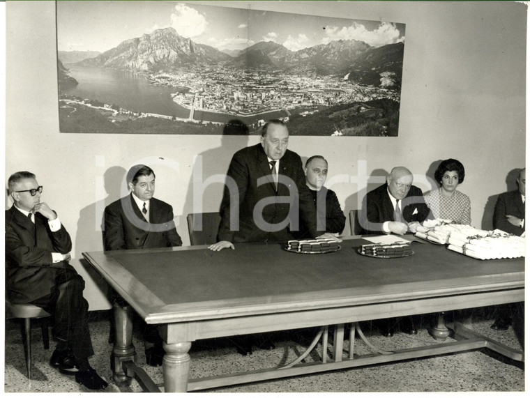 1966 LECCO Acciaieria e Ferriera CALEOTTO Premiazione dipendenti anziani (8)