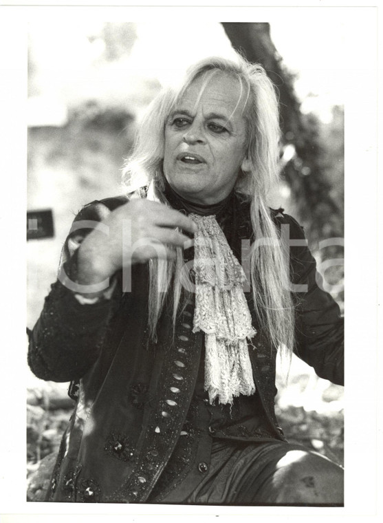 1990 ca CINEMA Ritratto dell'attore Klaus KINSKI in abiti di scena *Foto 18x24