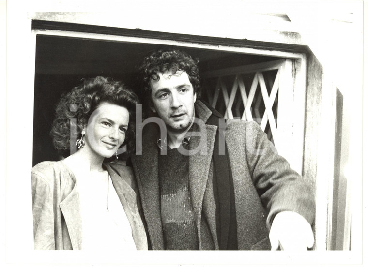 1985 MILANO Terrazza Martini - Francesco NUTI con Giuliana DE SIO *Foto 24x18 cm