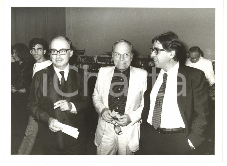 1986 VENEZIA - CINEMA Fratelli Paolo e Vittorio TAVIANI con Antonello TROMBADORI